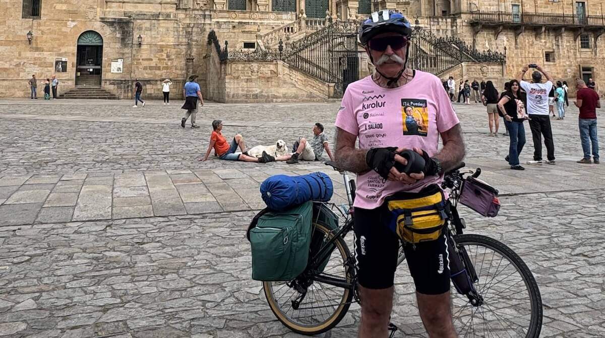 Juanjo Calvo: “Gogorrena haize egunak izan dira, baina emazteak indarra eman dit” Juanjo Calvo: “Gogorrena haize egunak izan dira, baina emazteak indarra eman dit”