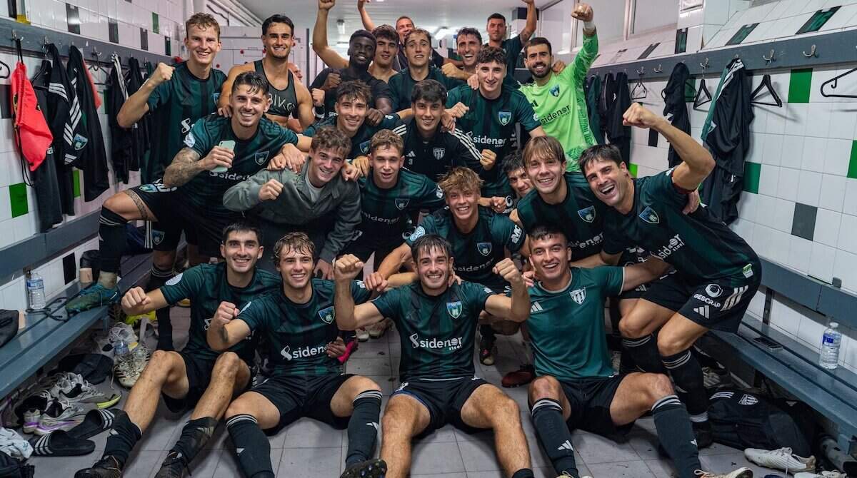 Sestao River Federazio Kopako finalean sartu da eta historia egitearekin amesten du