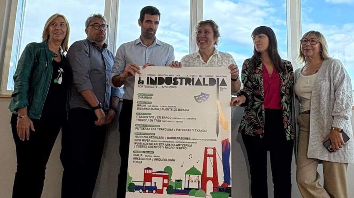 Turismo industrialaren jai handia hartuko du Portugaletek Turismo industrialaren jai handia hartuko du Portugaletek