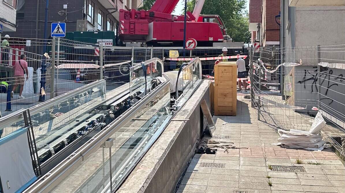 Vallecillako rampa berrien instalazioa hasi da · enportugalete.com