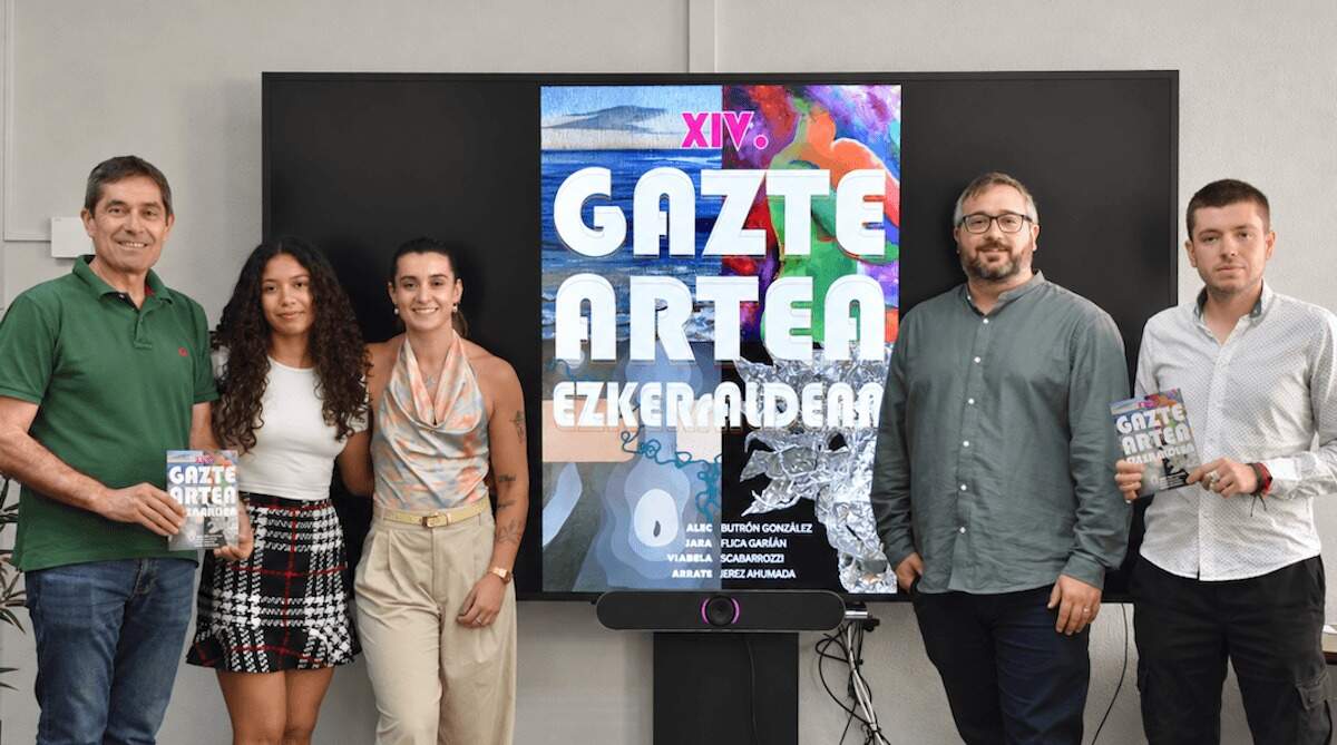 ‘XIV. Gazte Artea Ezkerraldean 'erakusketa Portugaleten hasiko da · enportugalete.com